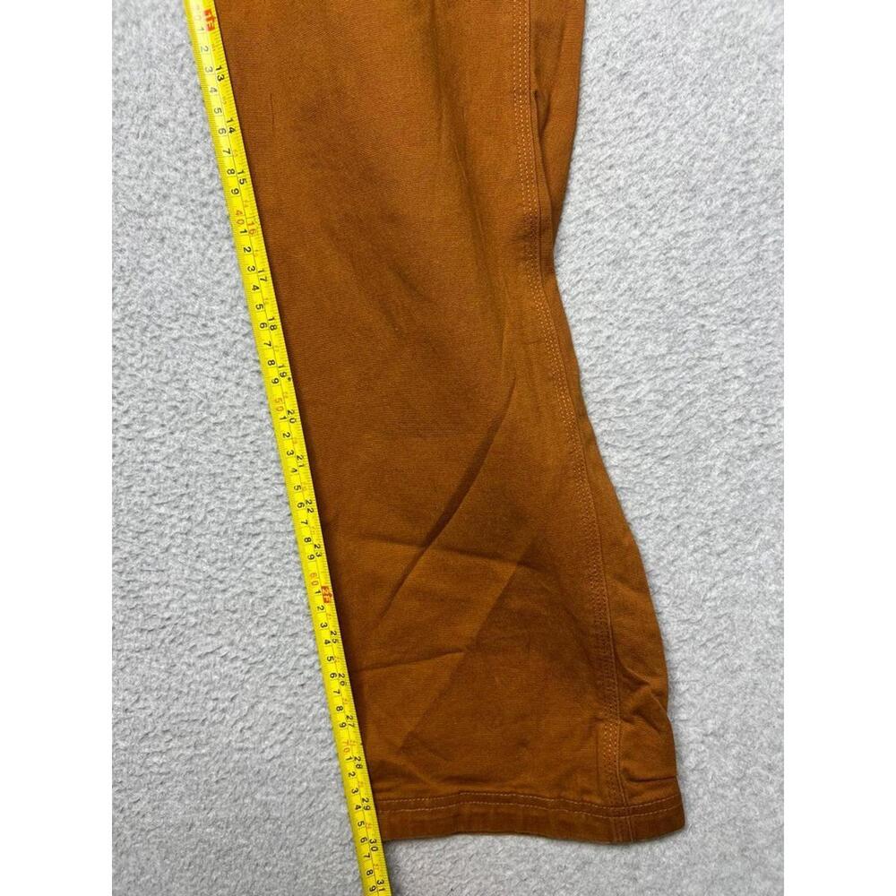 Duluth Trading Curve Setter Waistband Women's 14 x 31 Brown Cargo Stretch Pants - Picture 5 of 11